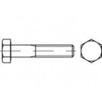 TOOLCRAFT TO-5364420 Zeskantbout M20 65 mm Buitenzeskant RVS A2 25 stuk(s)