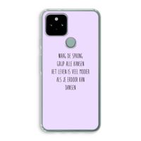 Sprong: Google Pixel 5 Transparant Hoesje