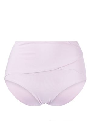 Marysia bas de bikini à taille haute - Violet