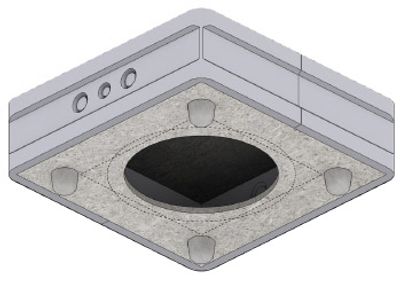 B-System: Euroboxx Plafond S - Grijs