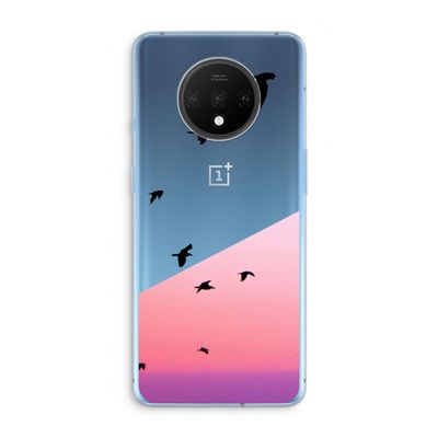 Fly away: OnePlus 7T Transparant Hoesje