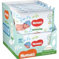 Huggies - Natural Biologisch afbreekbaar - Billendoekjes - 1536 babydoekjes - 32 x 48