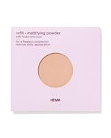 HEMA Navulling mattifying powder 19 cool beige