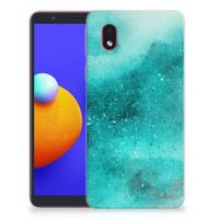 Smartphone hoesje Samsung Galaxy A01 Core Painting Blue