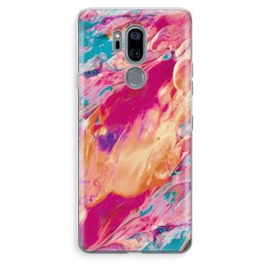 Pastel Echoes: LG G7 Thinq Transparant Hoesje