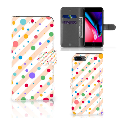 Apple iPhone 7 Plus | 8 Plus | Telefoon Hoesje | Dots