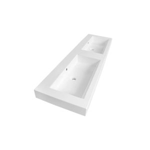 Wastafelblad Exclusive Line Florence 160 2 kraangaten