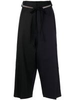 Y's pantalon ample court - Noir