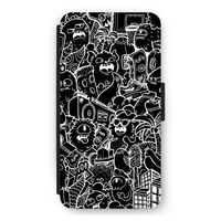 Vexx Black City : iPhone 11 Pro Max Flip Hoesje