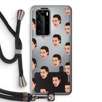 Ugly Cry Call: Huawei P40 Pro Transparant Hoesje met koord