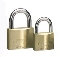 Abus messing hangslot 65/20mm - goud - sleutelslot - 20mm - 3cm - thumbnail