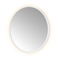 Spiegel Hotbath &MORE 40x40 cm LED-Verlichting Rond Mat Wit