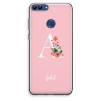 Pink Bouquet: Huawei P Smart (2018) Transparant Hoesje
