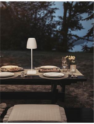 Lyora Oplaadbare tafellampColt 38cm wit - 9121911