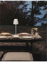 Lyora Oplaadbare tafellampColt 38cm wit - 9121911