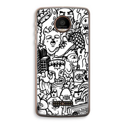 Vexx Mixtape #2: Motorola Moto Z Force Transparant Hoesje