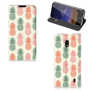 Nokia 2.2 Flip Style Cover Ananas