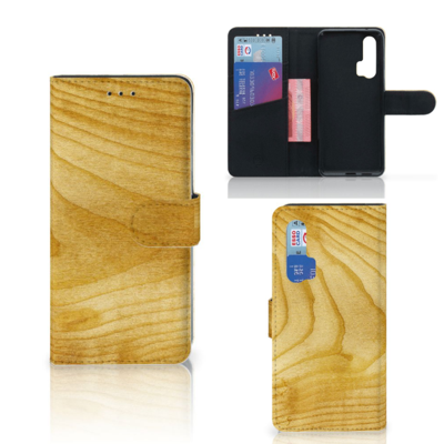Honor 20 Pro | Book Style Case | Licht Hout