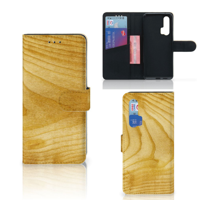 Honor 20 Pro | Book Style Case | Licht Hout