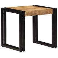Salontafel Bruin 40 x 40 x 38 cm massief mangohout