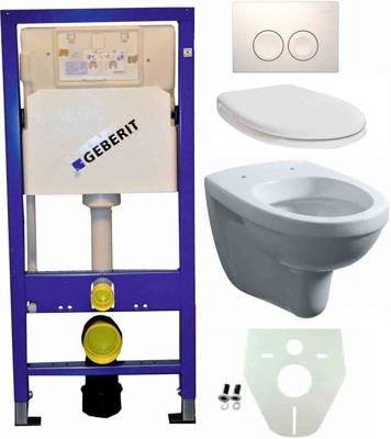 Wiesbaden Geberit UP 100 +Trevi wc+zitt.+ Delta 21 wit