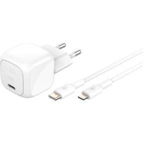 Belkin WCA008KQ1MWH-B5 oplader voor mobiele apparatuur Universeel Wit AC Snel opladen Binnen