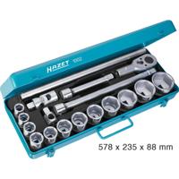 Hazet 1002 Dopsleutelset Metrisch 3/4 (20 mm) 18-delig