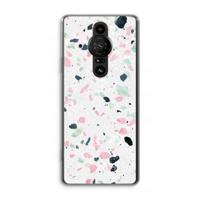 Terrazzo N°3: Sony Xperia Pro-I Transparant Hoesje