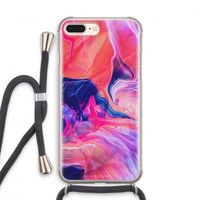 Earth And Ocean: iPhone 7 PLUS Transparant Hoesje met koord