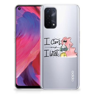 OPPO A93 5G Telefoonhoesje met Naam i Can OPPO A93 5G Telefoonhoesje met Naam i Can