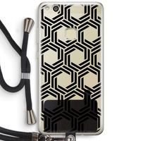 Geometrisch patroon: Huawei Ascend P10 Lite Transparant Hoesje met koord