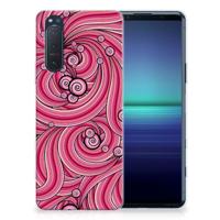 Sony Xperia 5II | Hoesje maken | Swirl Pink