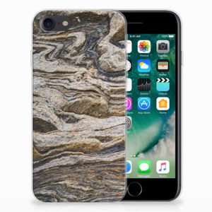 iPhone SE 2022 | SE 2020 | 8 | 7 TPU Siliconen Hoesje Steen