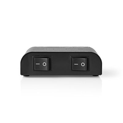 Nedis Speaker Control Box | 2 poorten | Klemmen | 4-16 Ohm | 150 W | 1 stuks - ASWI2602BK ASWI2602BK