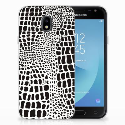 Samsung Galaxy J3 2017 | TPU Hoesje | Slangenprint
