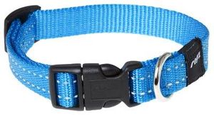 Rogz for dogs snake halsband turquoise (16 MMX26-40 CM)