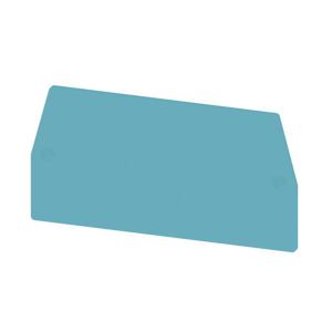 Afsluitplaat en tussenplaat (klemmen), 68,5 mm x 1,5 mm, blauw Weidmüller WAP WTL 6 BL 2863970000 20 stuk(s)