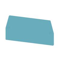 Afsluitplaat en tussenplaat (klemmen), 68,5 mm x 1,5 mm, blauw Weidmüller WAP WTL 6 BL 2863970000 20 stuk(s)