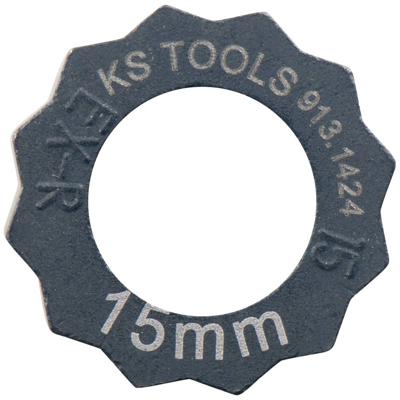 KS Tools 9131424 Moeren-uitschroevendraaier, 15 mm