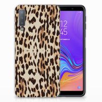 Samsung Galaxy A7 (2018) TPU Hoesje Leopard