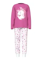 Name it kinder-meisjes pyjama katoen - Pink Unicorn - Roze katoenen kinder pyjama - 104 - 104 - 104 - 104 - 104 - 104 - 104 - 104 - 104 -
