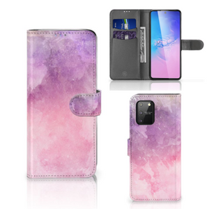 Hoesje Samsung S10 Lite Pink Purple Paint