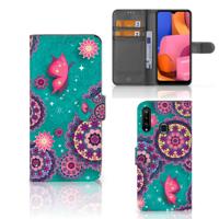 Samsung Galaxy A20s Hoesje Cirkels en Vlinders