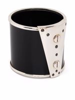 CISCO ROMERO bracelet bicolore à fini poli - Noir CISCO ROMERO bracelet bicolore à fini poli - Noir