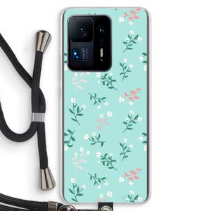 Small white flowers: Xiaomi Mi Mix 4 Transparant Hoesje met koord