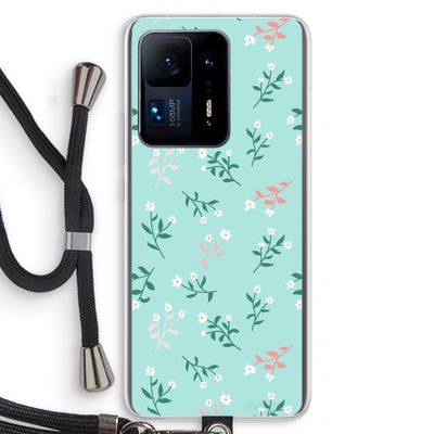 Small white flowers: Xiaomi Mi Mix 4 Transparant Hoesje met koord