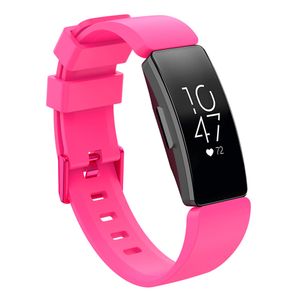 Bandje geschikt voor Fitbit ACE 2 - Maat L - Bandje - Horlogebandje - Siliconen - Roze