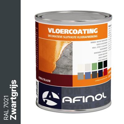 Afinol Vloercoating Zwartgrijs (RAL 7021) 750 ml