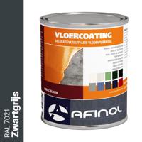Afinol Vloercoating Zwartgrijs (RAL 7021) 750 ml
