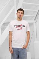 Iceberg 5D F010 Jersey T-Shirt Heren Wit - Maat XL - Kleur: Wit | Soccerfanshop